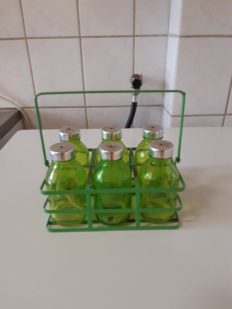 Unieke vintage set glazen spiritusbranders / olielampjes, Antiek en Kunst, Ophalen of Verzenden