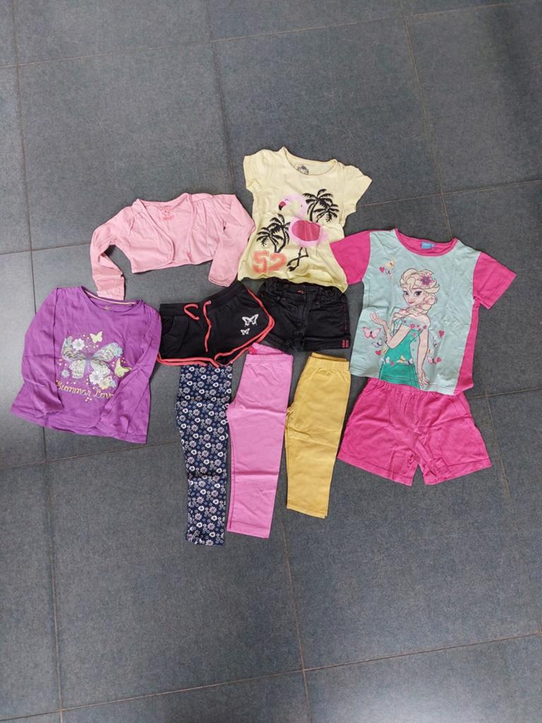 Kledingpakket maat 110/116, Kinderen en Baby's, Ophalen of Verzenden, Gebruikt, Maat 110
