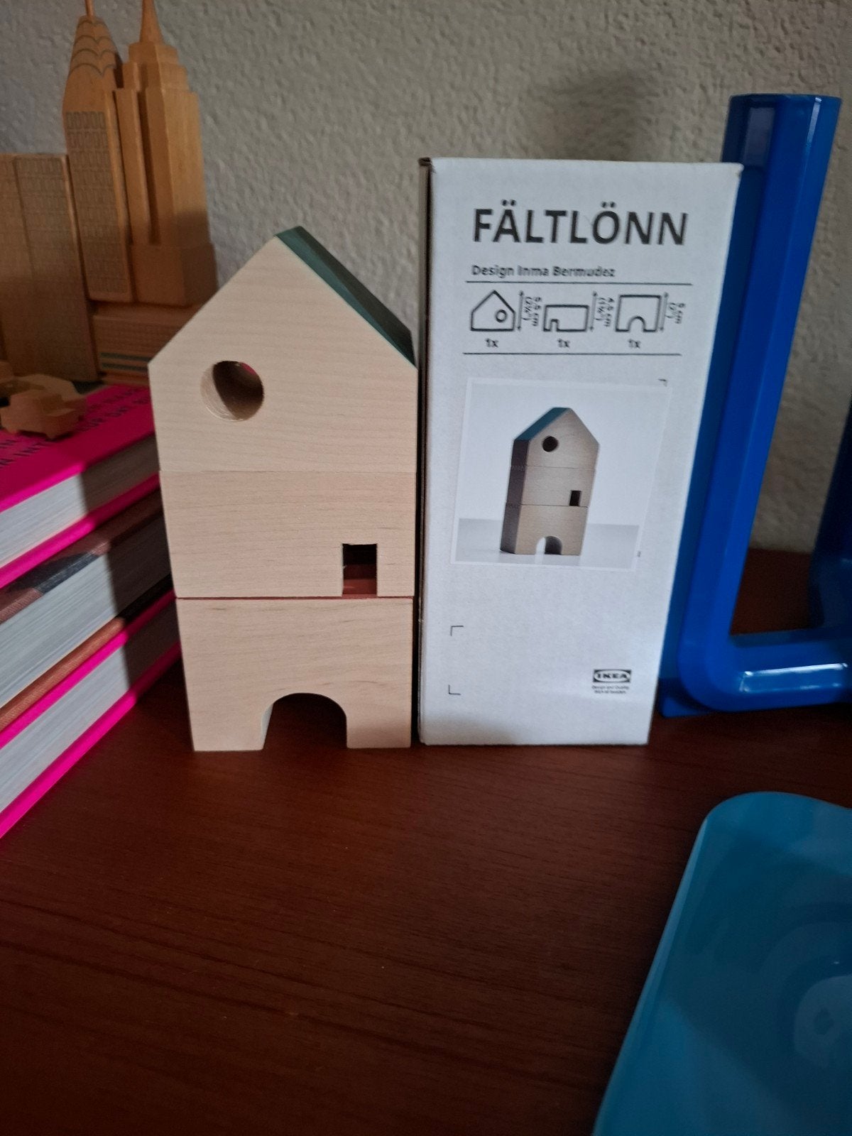 Ikea FÄLTLÖNN decoratieve huisje hout desgn Inma Bermudez, Ophalen of Verzenden, Nieuw