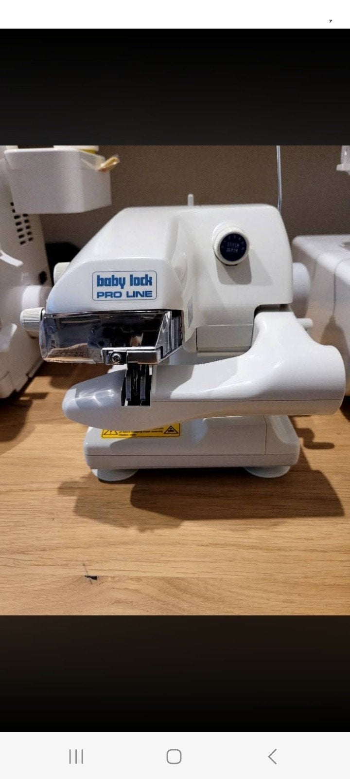 Babylock blindzomer, Ophalen of Verzenden, Zo goed als nieuw, Naaimachine