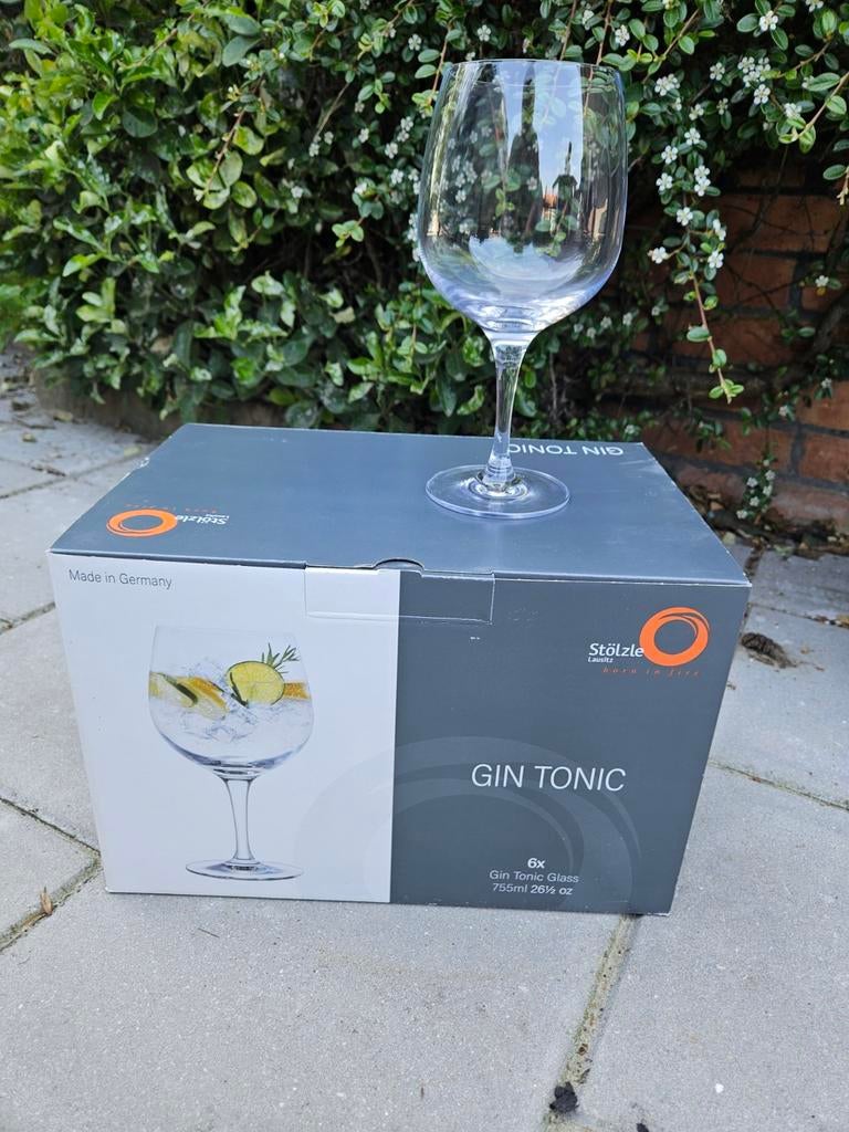 Gin tonic glazen, Ophalen of Verzenden, Zo goed als nieuw, Overige typen