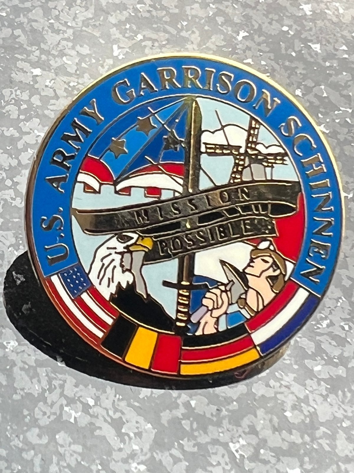 U.S. ARMY Garrison, Ophalen of Verzenden, Zo goed als nieuw, Transport