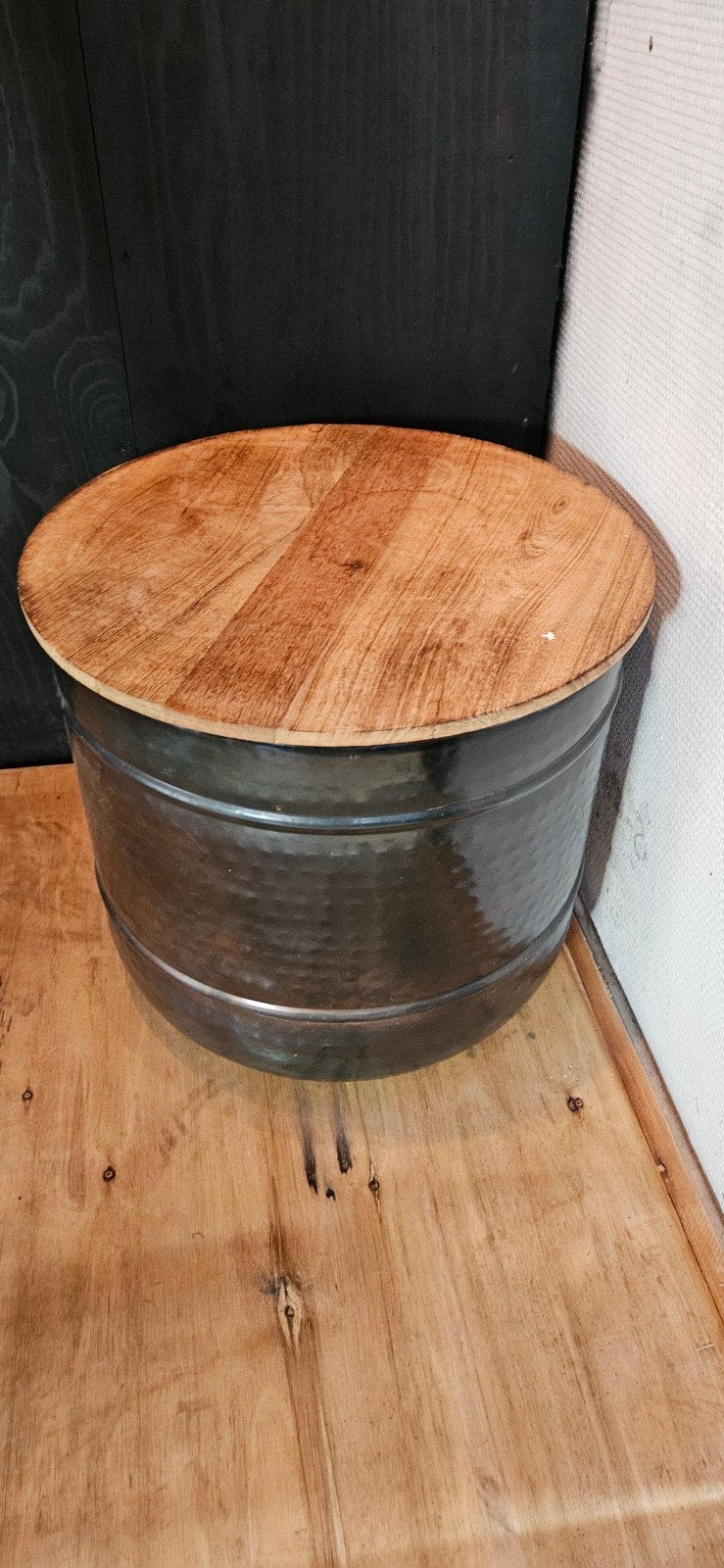 grote opberg tafel, Ophalen, Minder dan 50 cm, Gebruikt, Rond