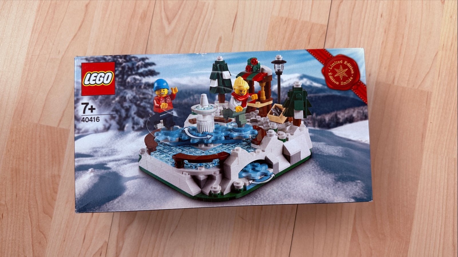 Nieuw LEGO 40416 Winter Schaatsbaan Limited Edition, Overige thema's, Lego, Nieuw, Ophalen of Verzenden