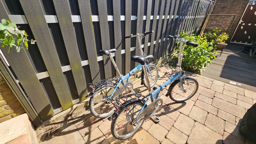 2 Dahon vouwfietsen 20 inch met 3 versnellingen en fietspomp, 20 inch of meer, Gebruikt, Versnellingen, Ophalen of Verzenden