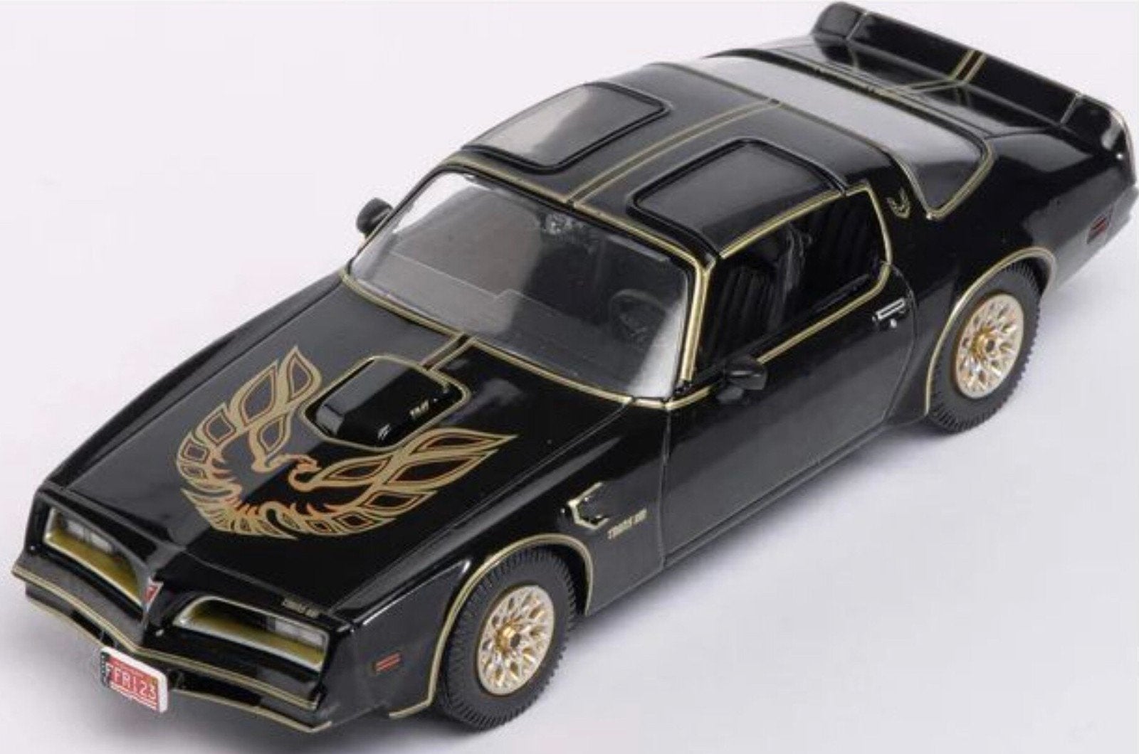 Pontiac Firebird Trans AM 1977 Schaal 1:43, Hobby en Vrije tijd, Overige merken, Atlas, Auto, Atlas