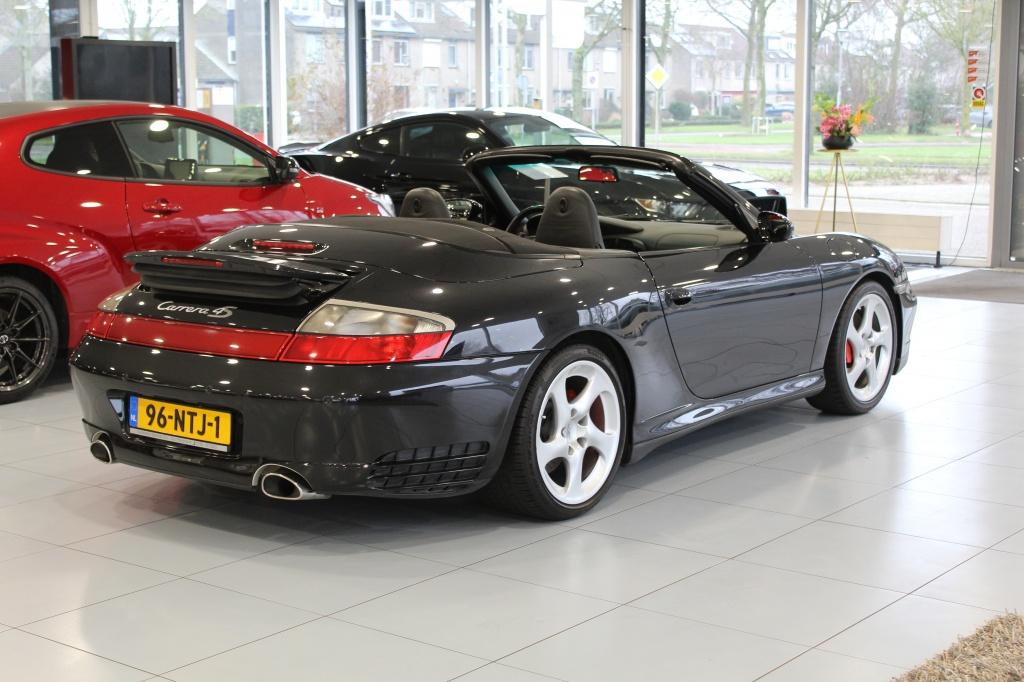 Porsche 911 Cabrio 3.6 Carrera 4S/AIRCO/STOELVERWARMING/18"I, Gebruikt, Zwart, 1595 kg, Cabriolet