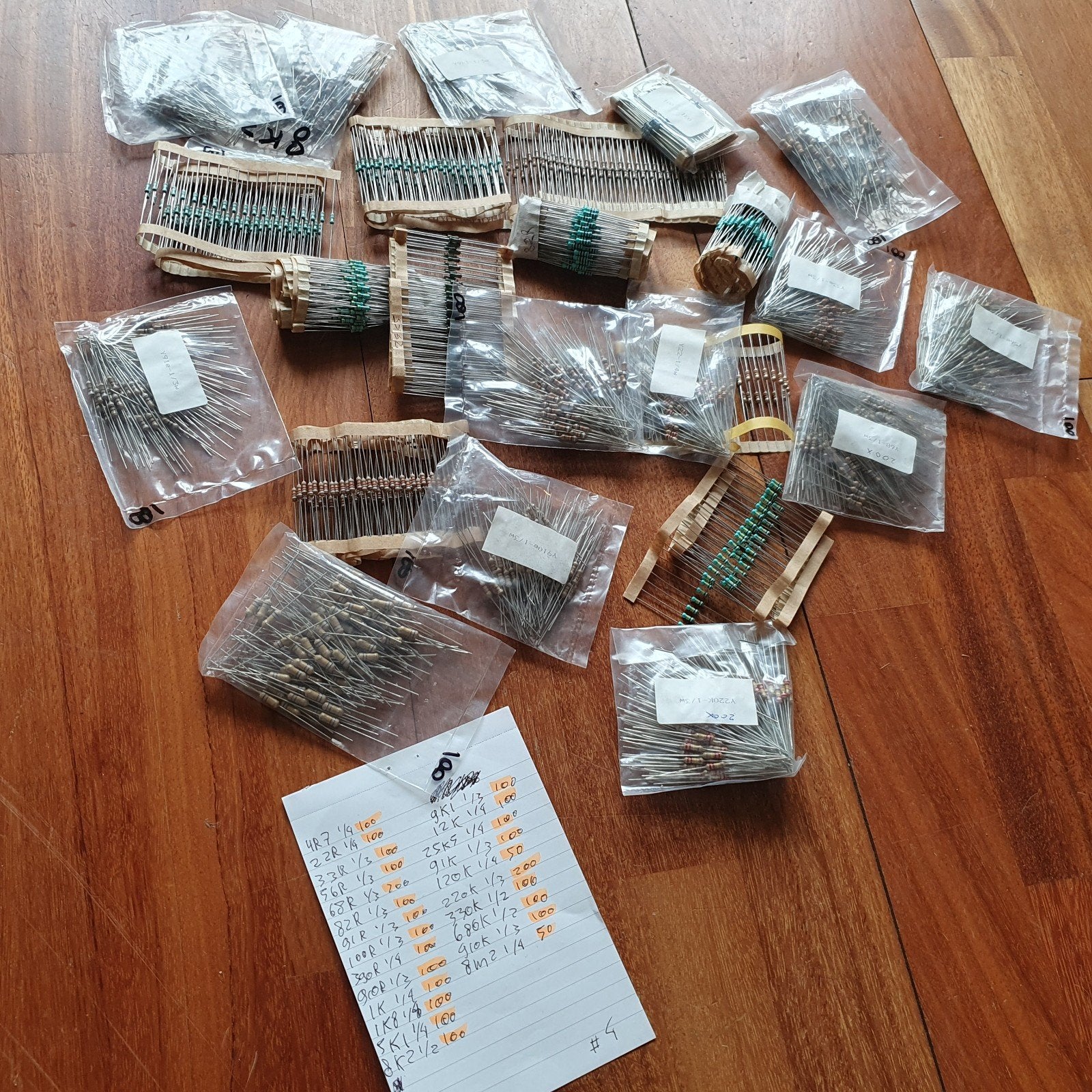 Nos Weerstanden Assortiment #4, Ophalen of Verzenden, Nieuw