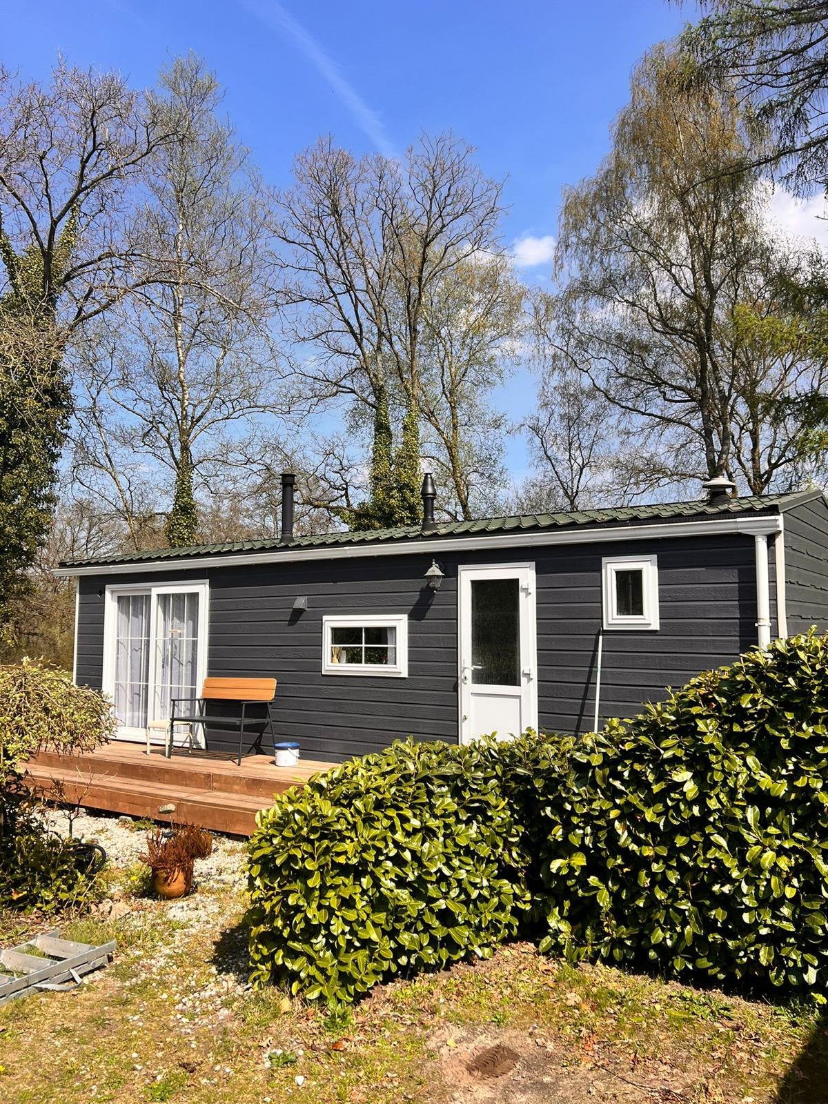 Chalet in Zeegse Drenthe huur lange termijn unieke locatie, 40 m², Direct bij eigenaar, 3 kamers, Drenthe
