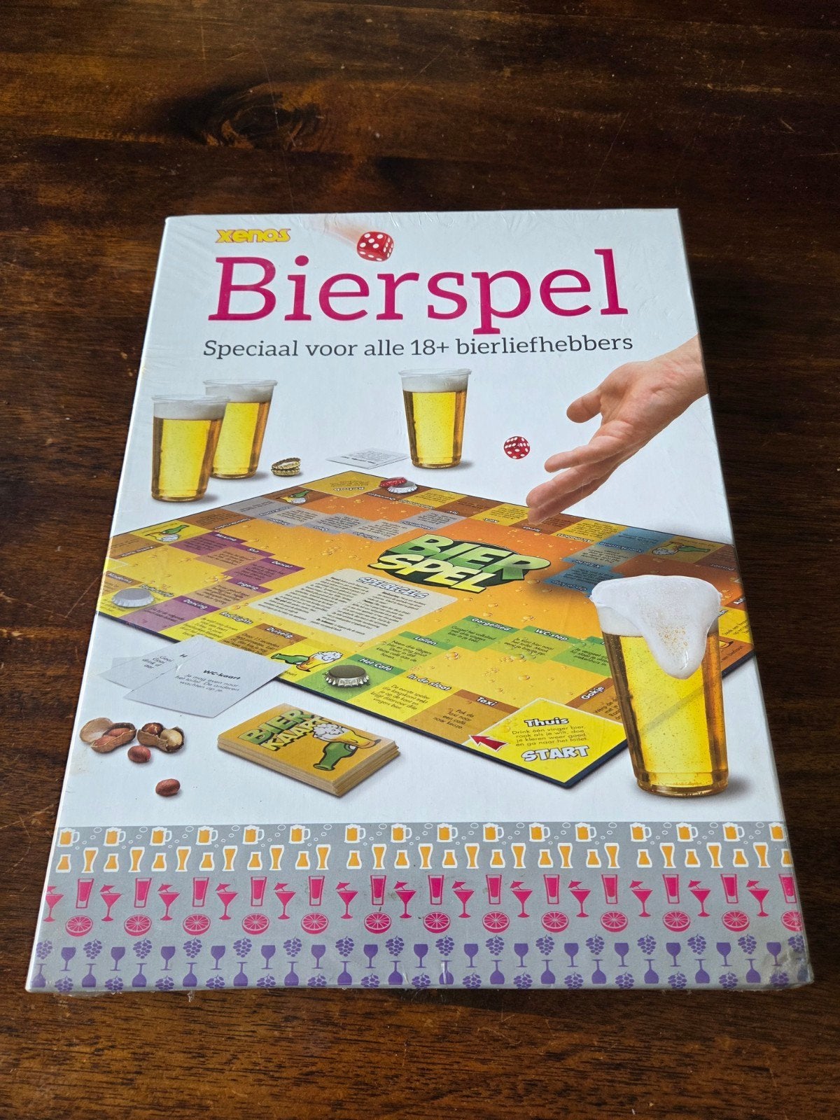 Bierspel - Speciaal voor 18+ bierliefhebbers, Hobby en Vrije tijd, Gezelschapsspellen | Bordspellen, Vijf spelers of meer, Ophalen of Verzenden