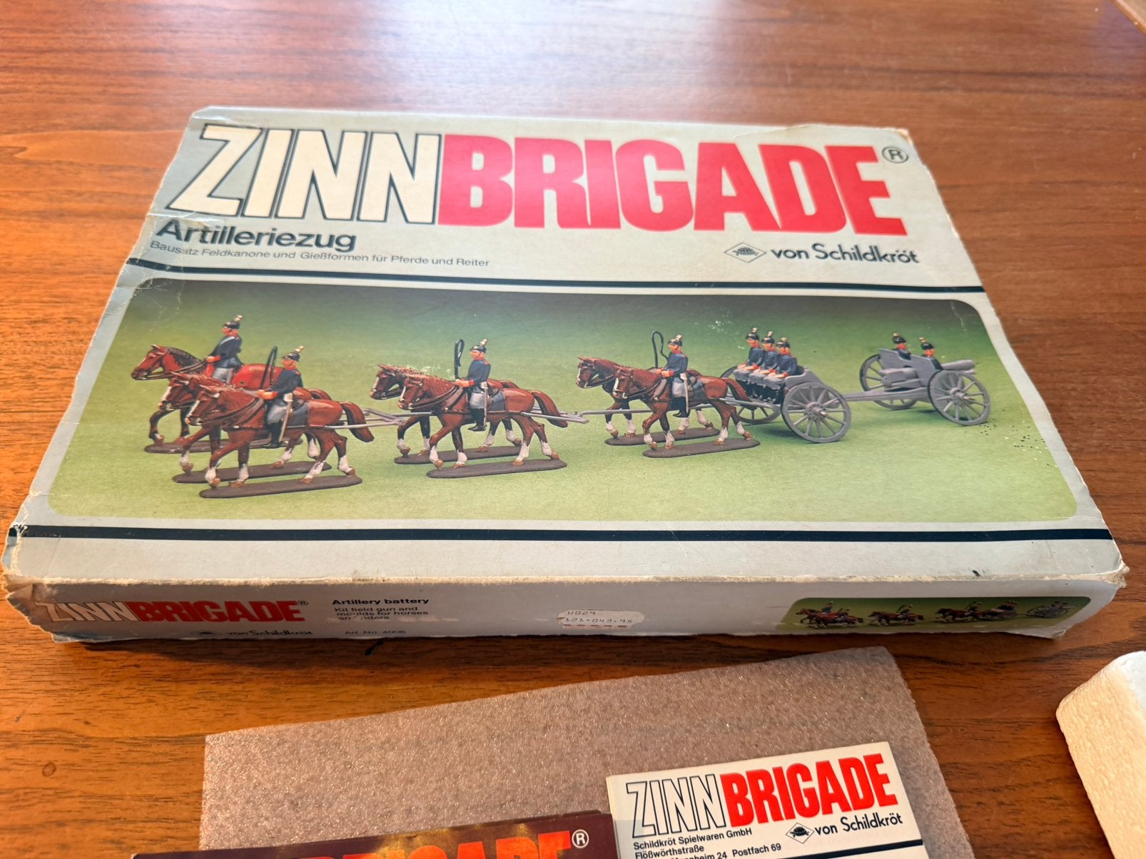 Zijn brigade artilleriezug kompleet, Antiek en Kunst, Ophalen of Verzenden