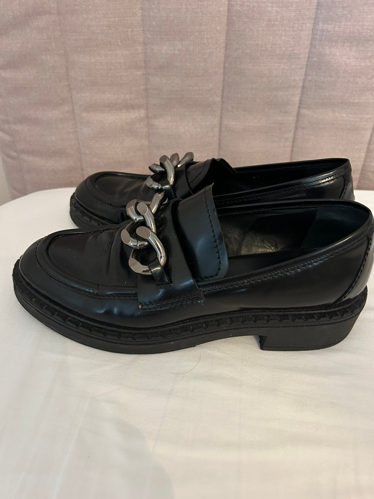 Prachtige loafers zwart, Ophalen of Verzenden, Zo goed als nieuw, Zwart, Instappers