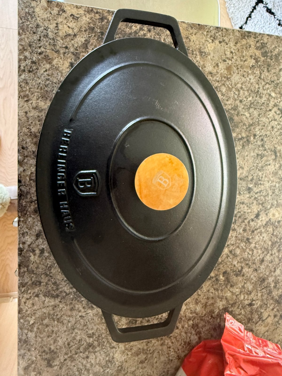 Berlinger Haus braadpan – geschikt voor BBQ en koken, Ophalen, Zo goed als nieuw, Gietijzer