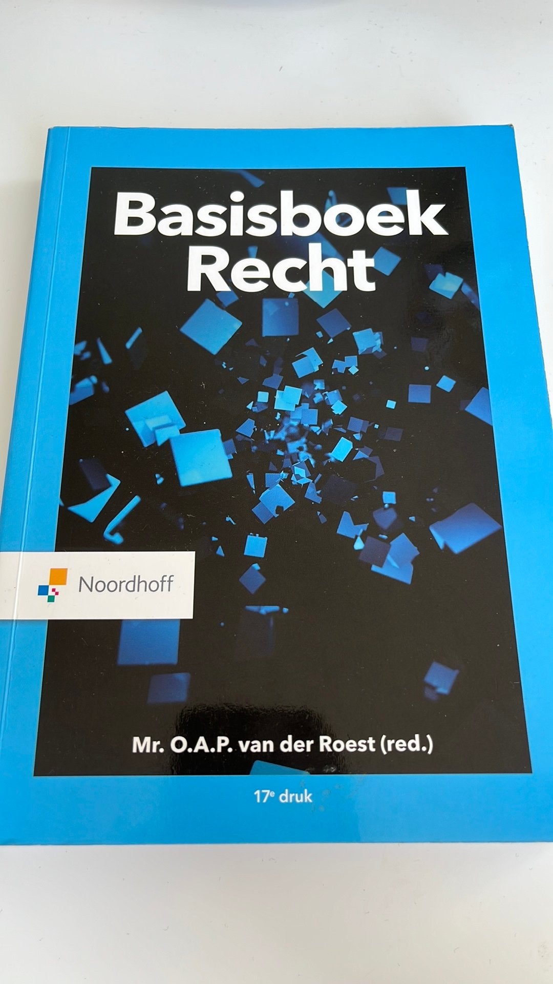 Basisboek recht, Ophalen of Verzenden, Alpha, Zo goed als nieuw, HBO