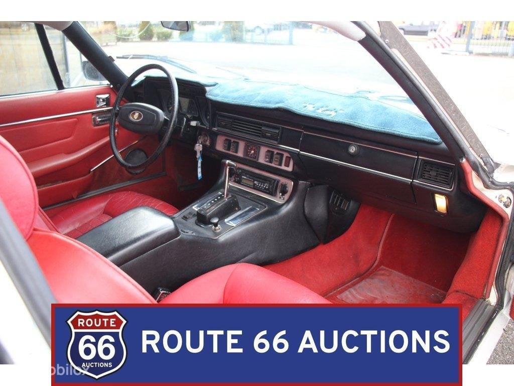 Jaguar XJS V12 | 1976 | Route 66 Auctions, Auto's, Oldtimers, Overige carrosserieën, Zwart, Bedrijf, Handgeschakeld