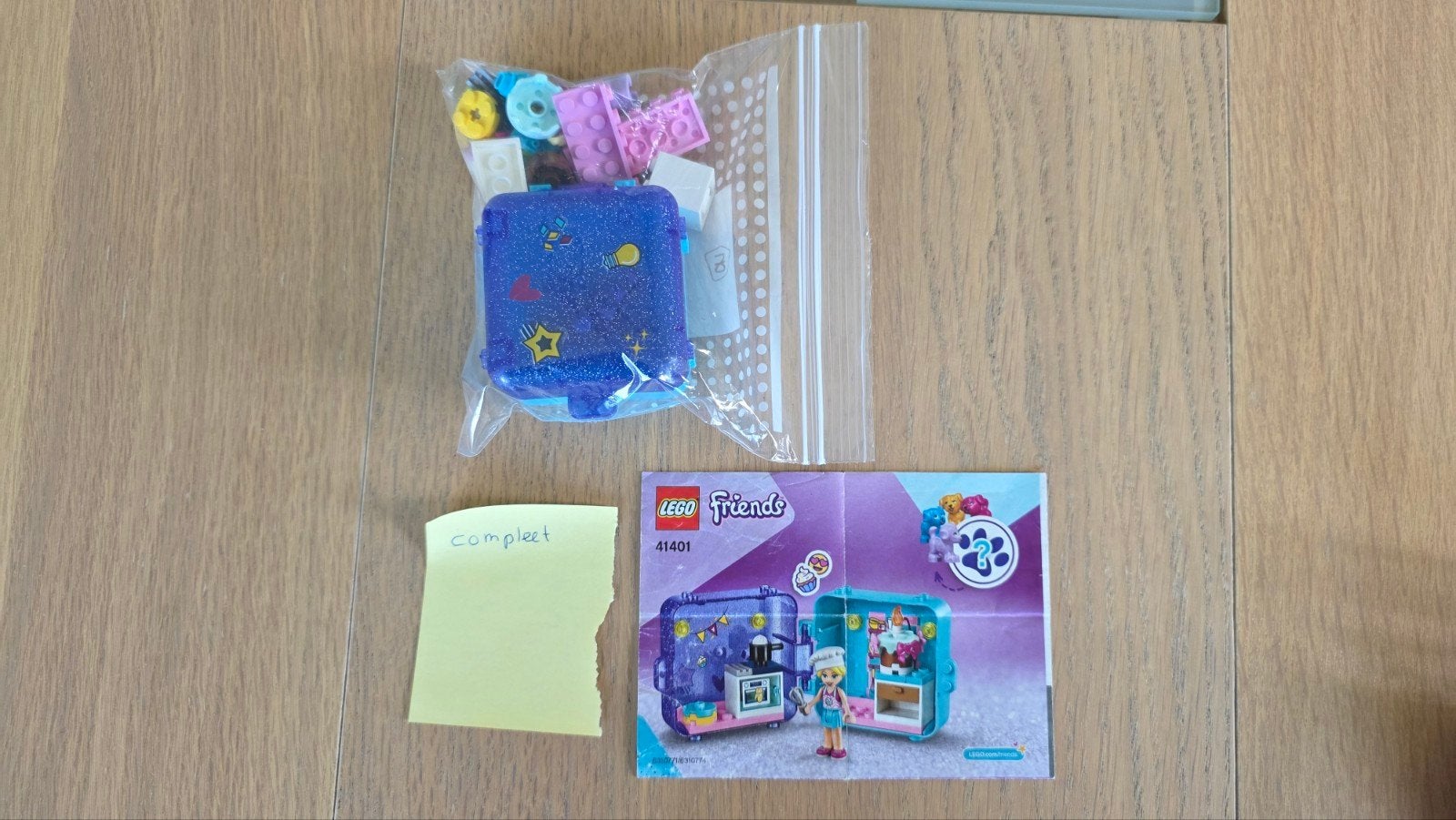 41401 Lego Friends Stephanie’s speelkubus bakplezier, Ophalen, Gebruikt, Lego