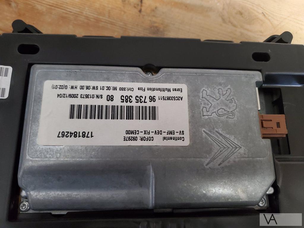 Citroen C4 picasso 2006 - 2012 radio navigatie display €100, Gebruikt, -, Ophalen of Verzenden, -