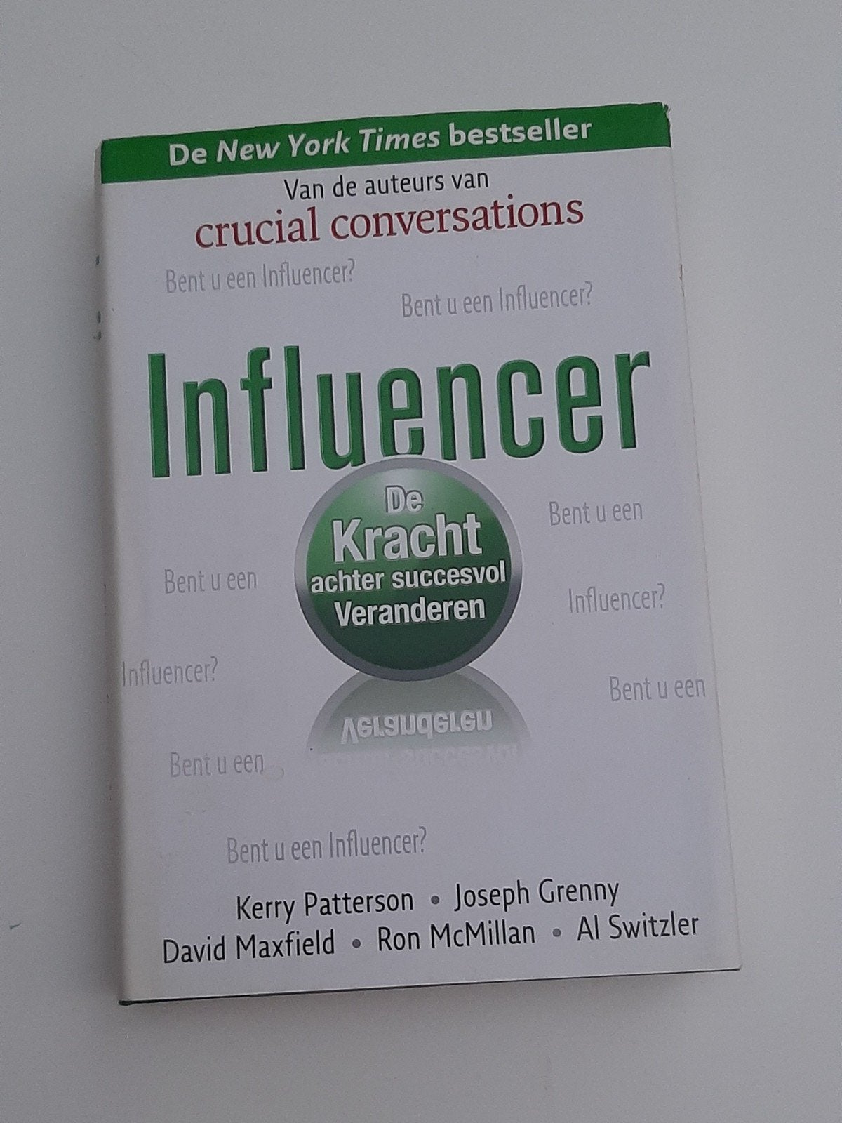 Influencer. Joseph Grenny. The New York times bestseller, Ophalen of Verzenden, Zo goed als nieuw