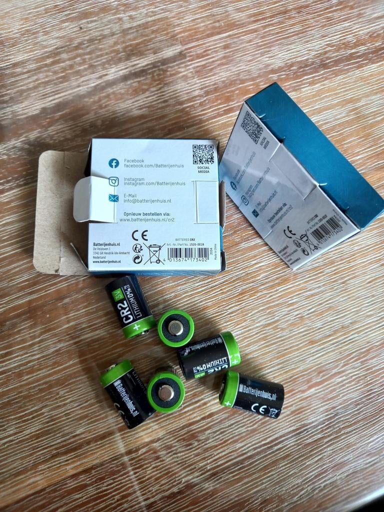 CR2 Lithium batterijen voor fototoestel., Ophalen of Verzenden