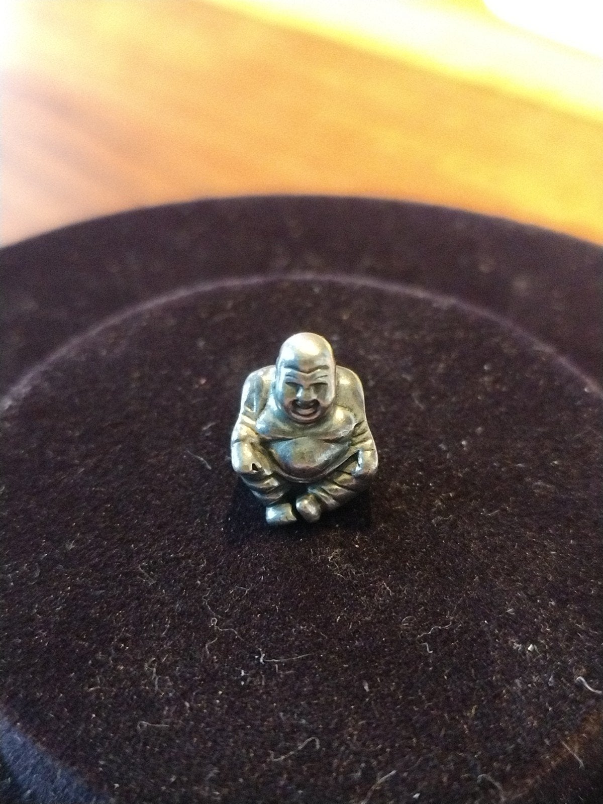 Pandora zilveren bedel Boeddha, Sieraden, Tassen en Uiterlijk, Ophalen of Verzenden, Zo goed als nieuw, Zilver, Pandora