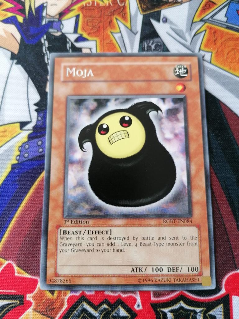Moja - Rare RGBT - Yu-Gi-Oh, Hobby en Vrije tijd, Verzamelkaartspellen | Yu-gi-Oh!, Ophalen of Verzenden, Zo goed als nieuw