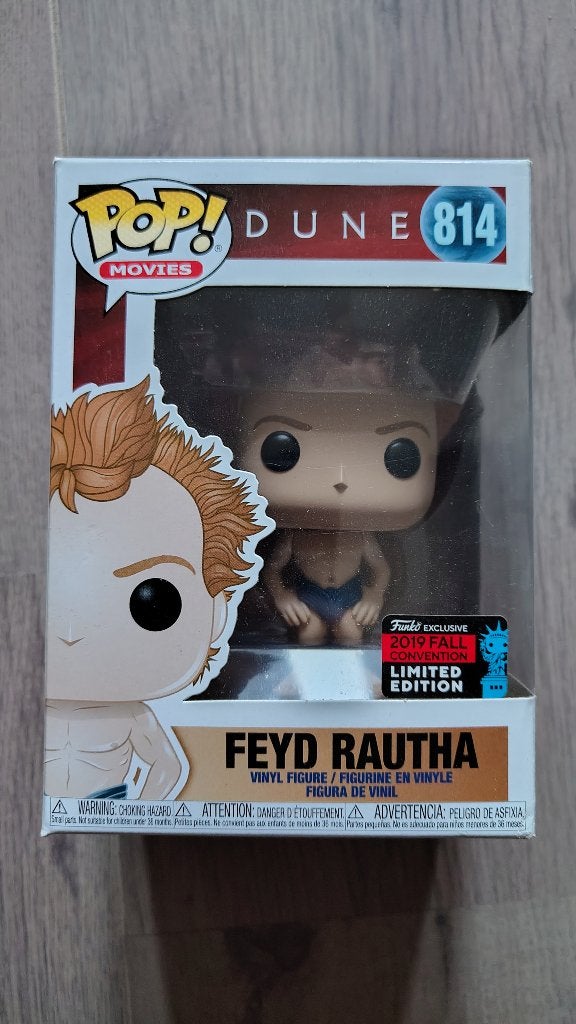Funko Pop! Dune - Feyd Rautha Limited Edition #814, Ophalen of Verzenden, Zo goed als nieuw