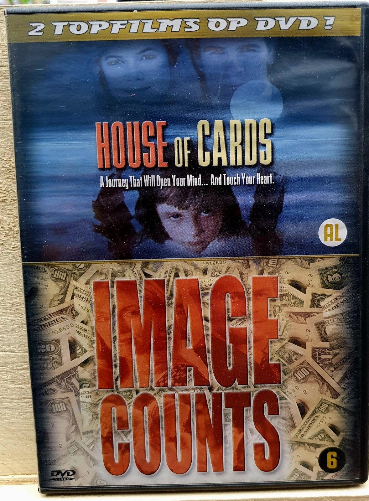 House of Cards / Image Counts - 2 Topfilms op DVD!, Vanaf 6 jaar, Ophalen of Verzenden, Gebruikt