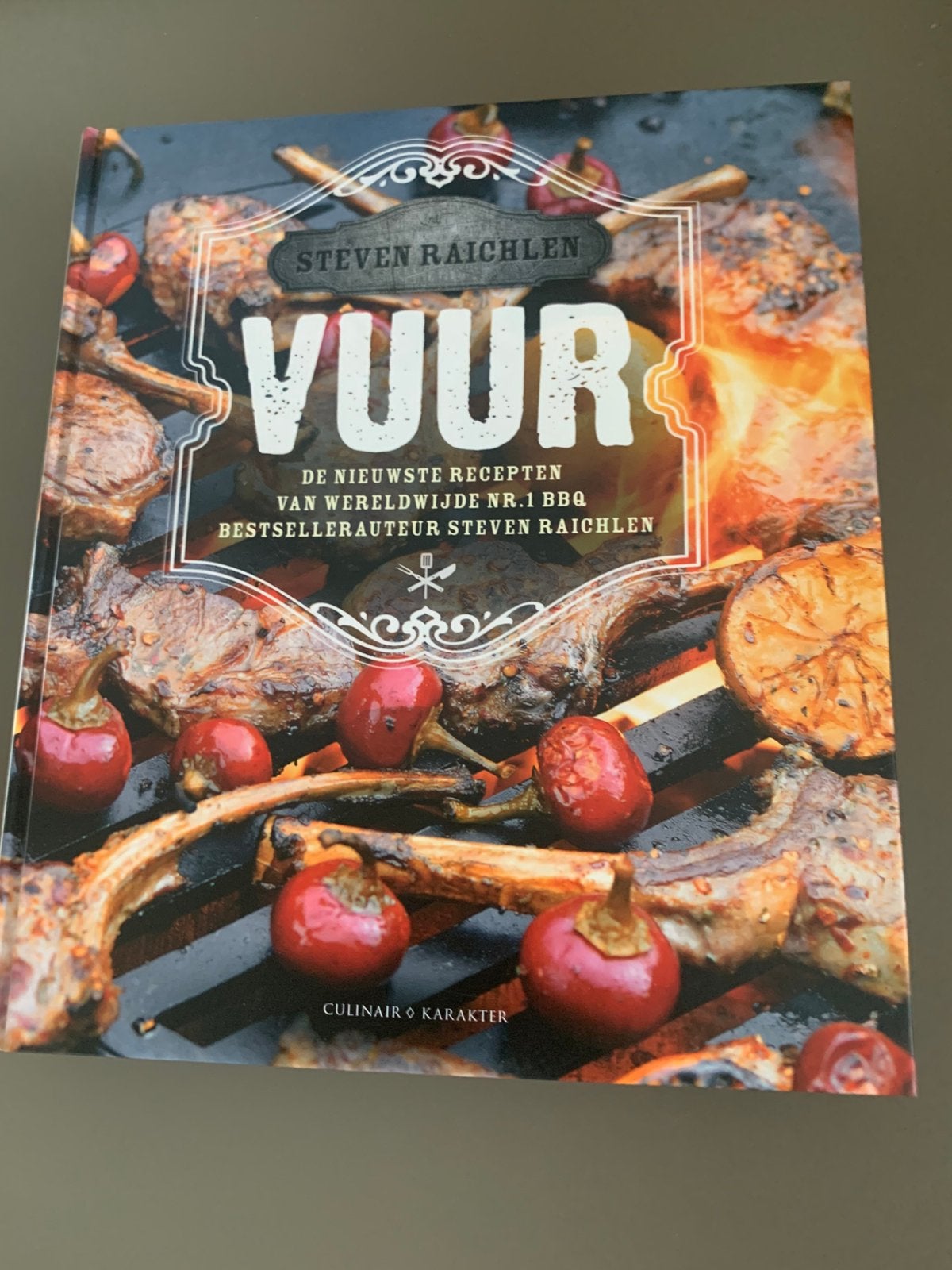 Steven Raichlen - Vuur, Ophalen of Verzenden, Zo goed als nieuw, Steven Raichlen