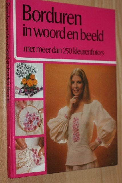 Borduren in woord en beeld - Jans - 30599, Ophalen of Verzenden, Gelezen, Borduren en Naaien