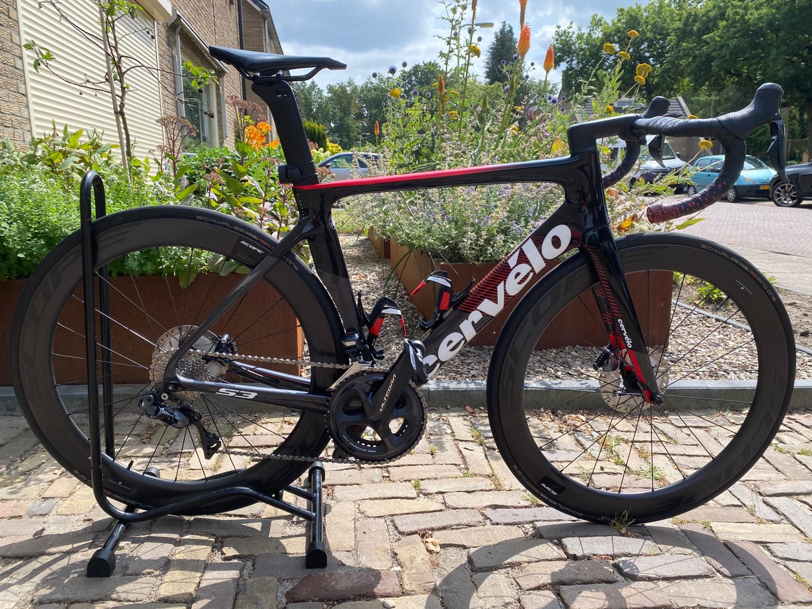 Cervélo S3 Di2 – Scope R5, Fietsen en Brommers, Fietsen | Racefietsen, Carbon, Zo goed als nieuw, Meer dan 20 versnellingen, Schijfrem