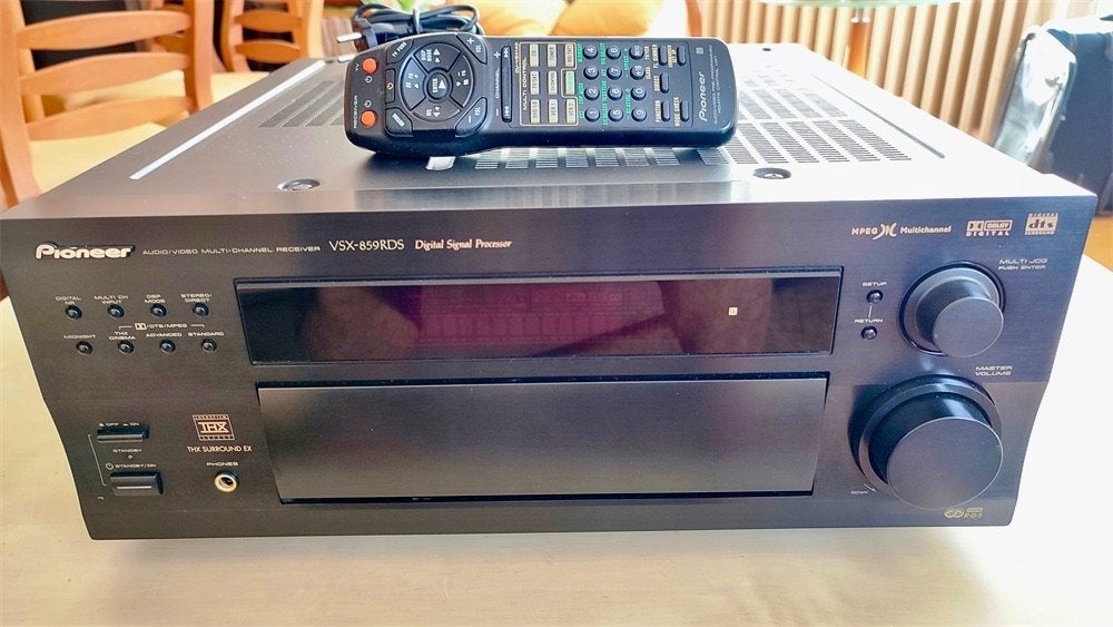 18Kg top PIONEER VSX-859-RDS met MOS-FET techniek, Ophalen, Zo goed als nieuw, Pioneer, 120 watt of meer