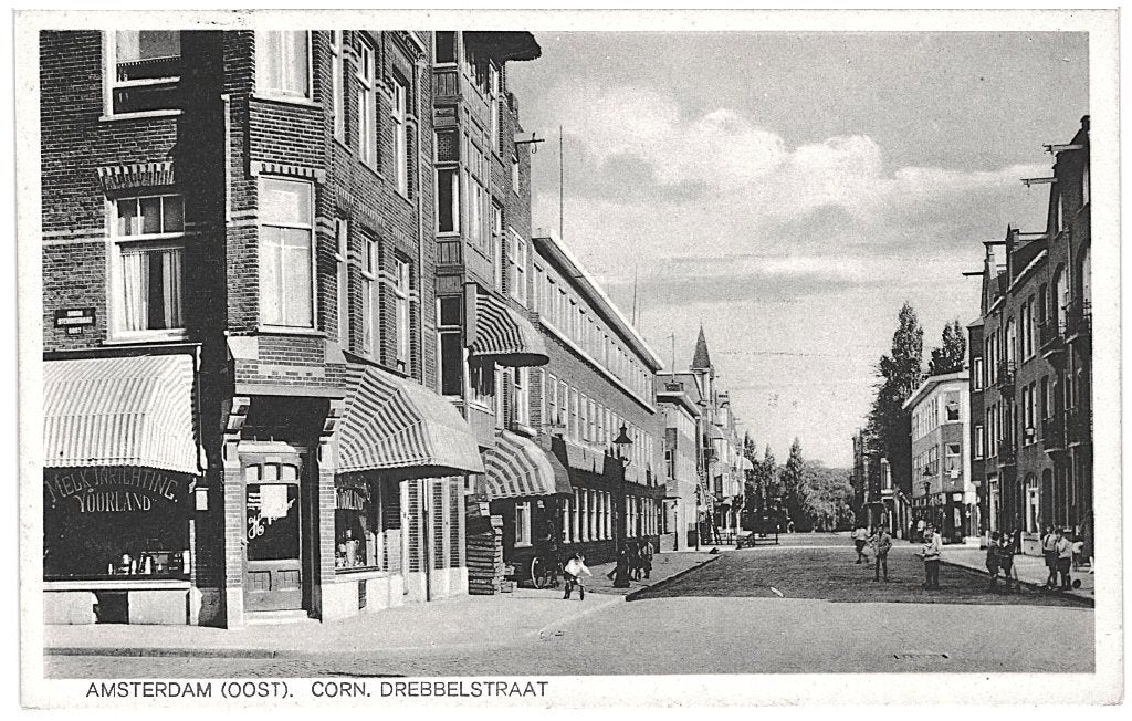 700381 Amsterdam (OOST). CORN, DREBBELSTRAAT NH Nette kaart