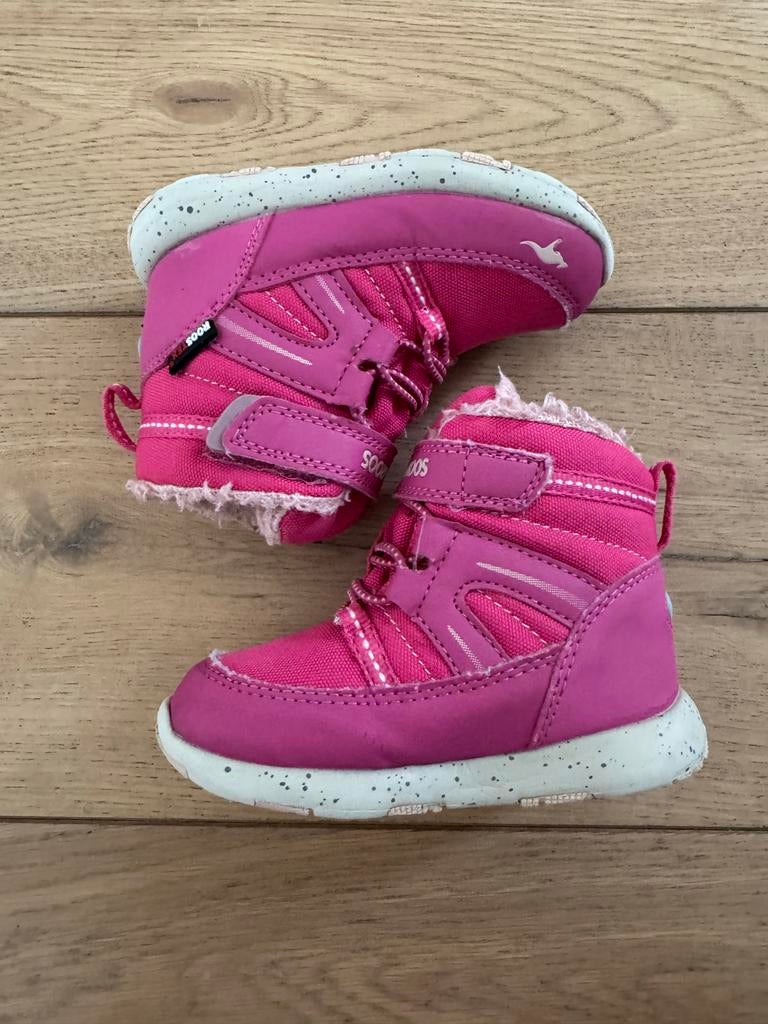 Roze Kangaroos Laarzen Maat 23 - Zo Goed als Nieuw, Kinderen en Baby's, Babykleding | Schoentjes en Sokjes, Ophalen of Verzenden
