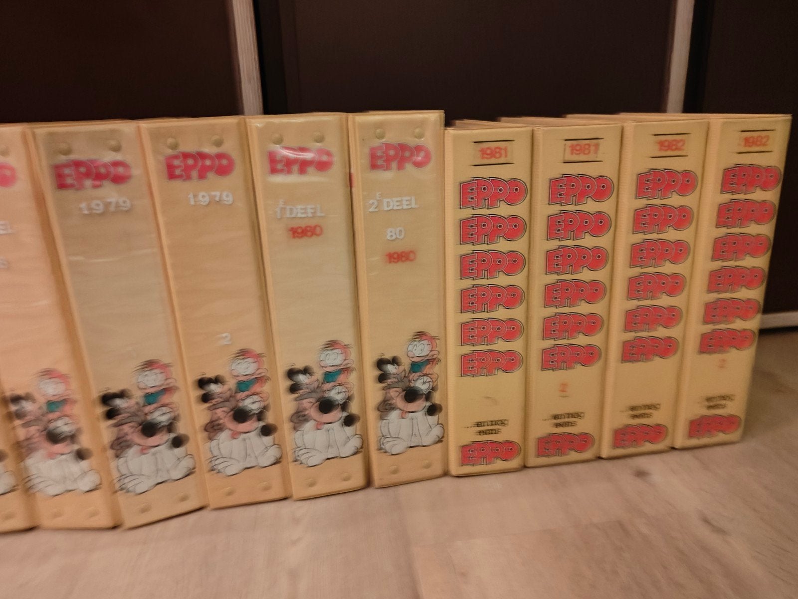 Compleet ingebonden jaargangen Sjors en Eppo, Complete serie of reeks, Ophalen of Verzenden, Gelezen, Europa