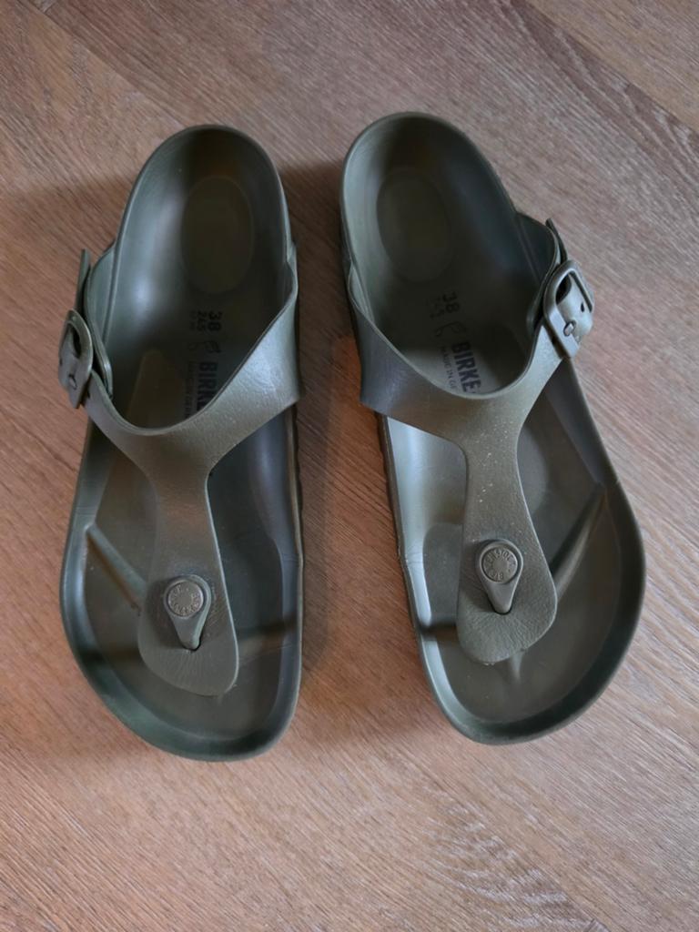 Birkenstock Gizeh EVA teenslippers maat 38, Ophalen of Verzenden, Zo goed als nieuw