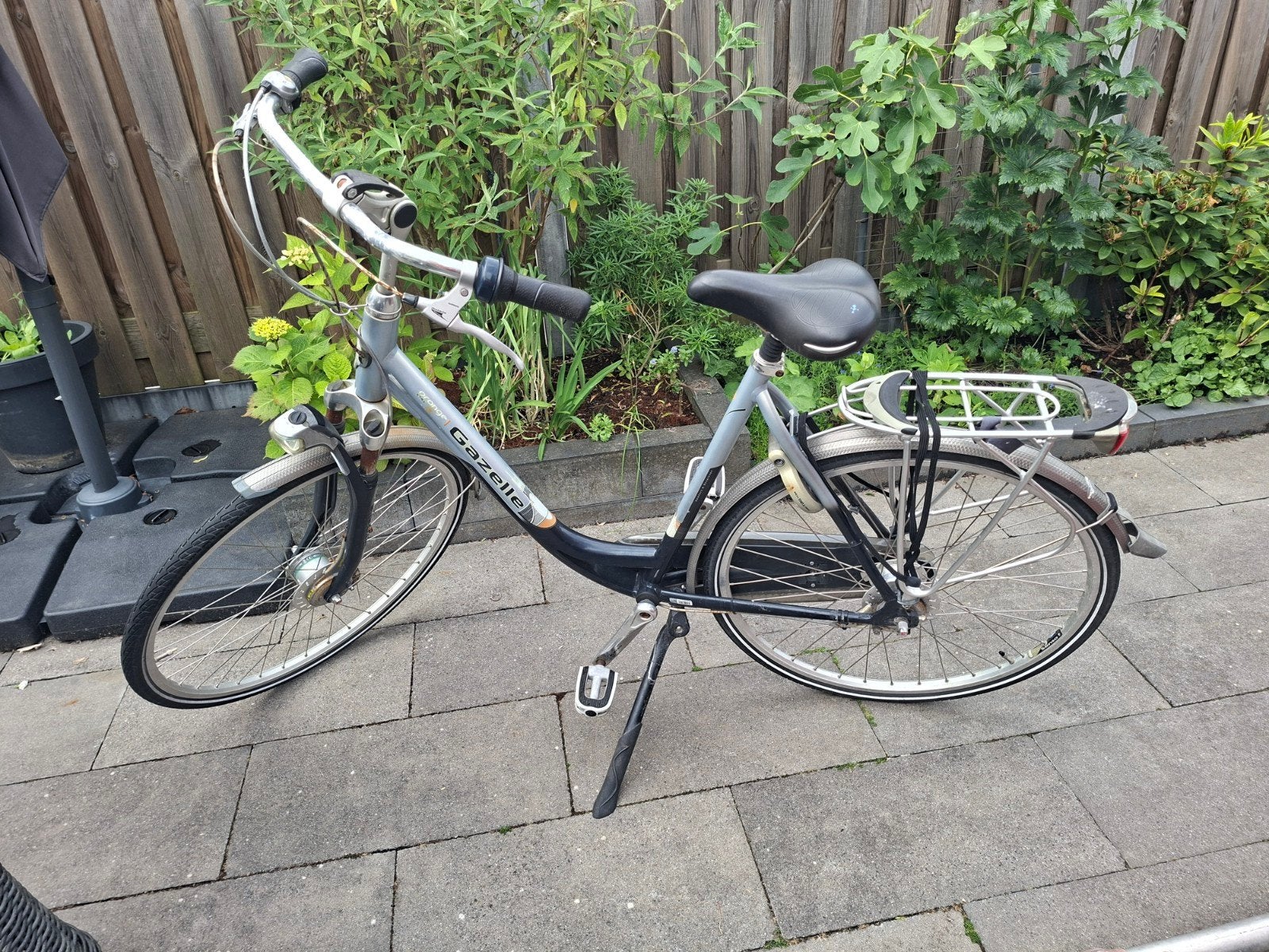 Gazelle damesfiets, Fietsen en Brommers, Fietsen | Dames | Damesfietsen, Ophalen, Gebruikt, Gazelle