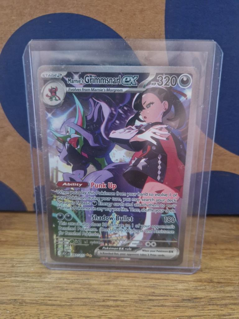 Marnie's Grimmsnarl EX, Ophalen of Verzenden, Zo goed als nieuw