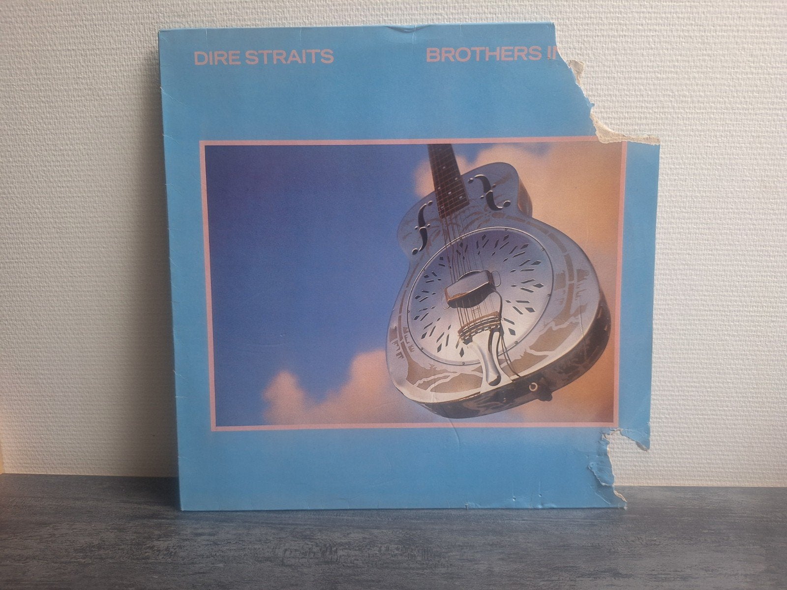Gezocht Hoes Sleeve Dire Straits - Brothers in Arms Vinyl, Cd's en Dvd's, Vinyl | Rock, LP, Gebruikt, Ophalen of Verzenden, 12 inch