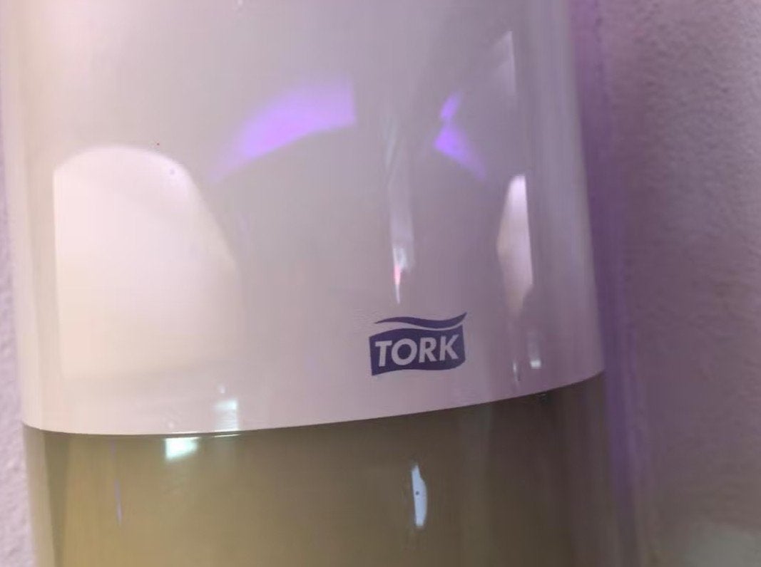 Handdoekdispenser - Wit tork, Ophalen, Gebruikt, Toilet