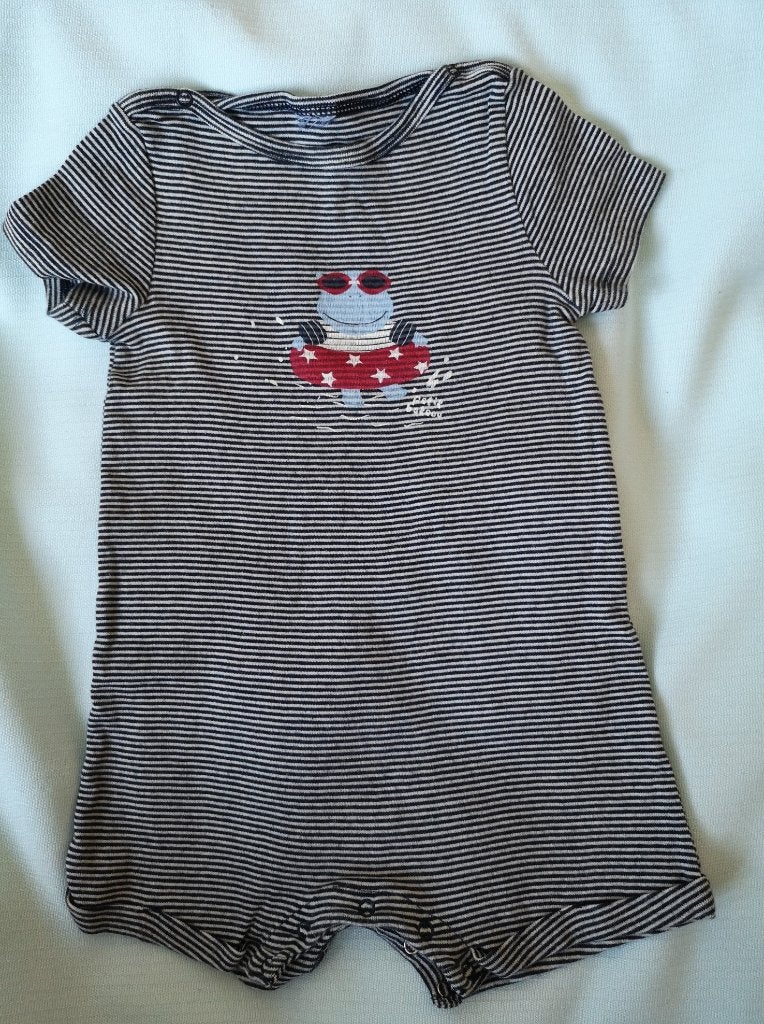 Petit Bateau bodysuit maat 74, Kinderen en Baby's, Babykleding | Maat 74, Verzenden, Pakje, Jongetje, Petit Bateau