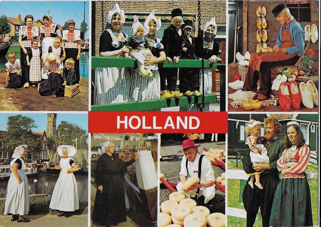 Gelopen ansichtkaart Holland, Ophalen of Verzenden, 1980 tot heden, Gelopen, Noord-Holland