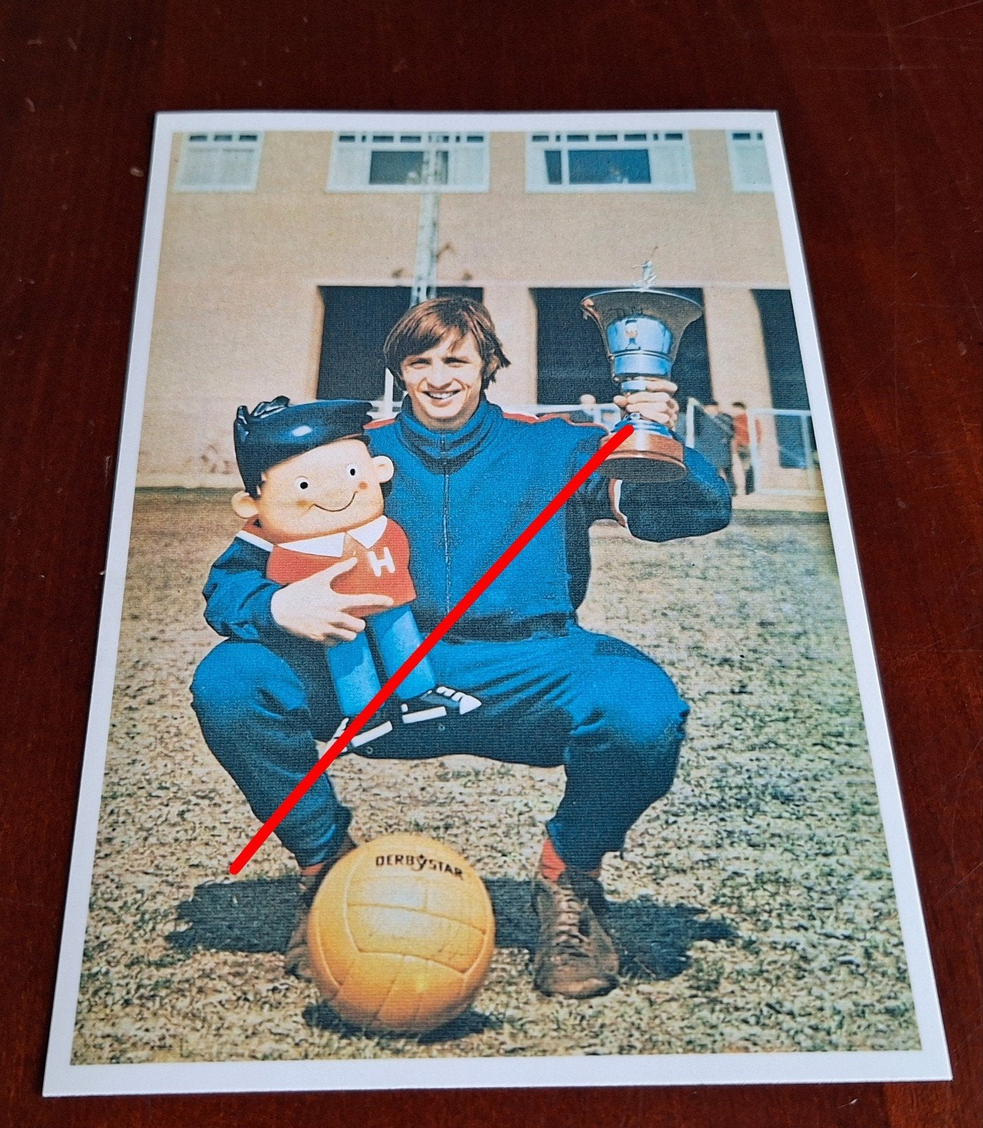 Johan Cruijff in Albert Heijn reclame1967, Verzamelen, Sportartikelen en Voetbal, Ophalen of Verzenden, Zo goed als nieuw, Ajax