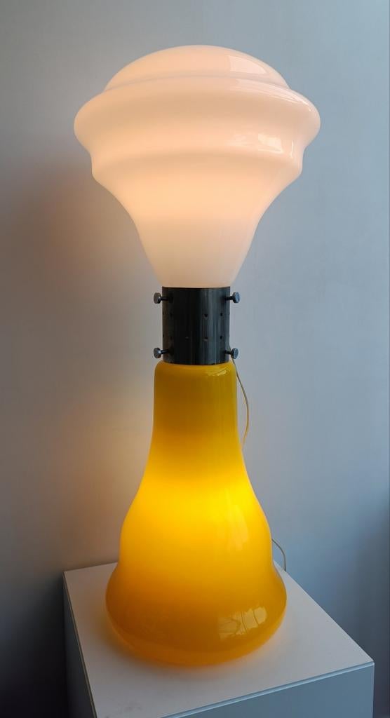 Mazzega Birillo, Huis en Inrichting, Lampen | Vloerlampen, Ophalen, 100 tot 150 cm, Zo goed als nieuw, Glas