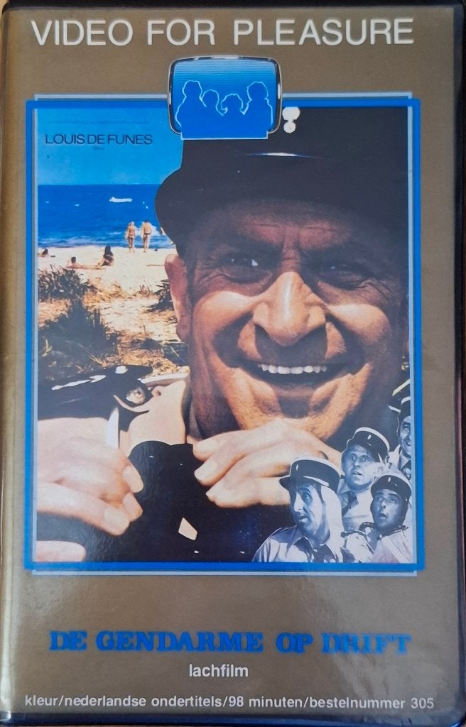 De gendarme op Drift - Video2000 - Video for Pleasure GOLD, Cd's en Dvd's, Alle leeftijden, VCC, Ophalen of Verzenden, Zo goed als nieuw