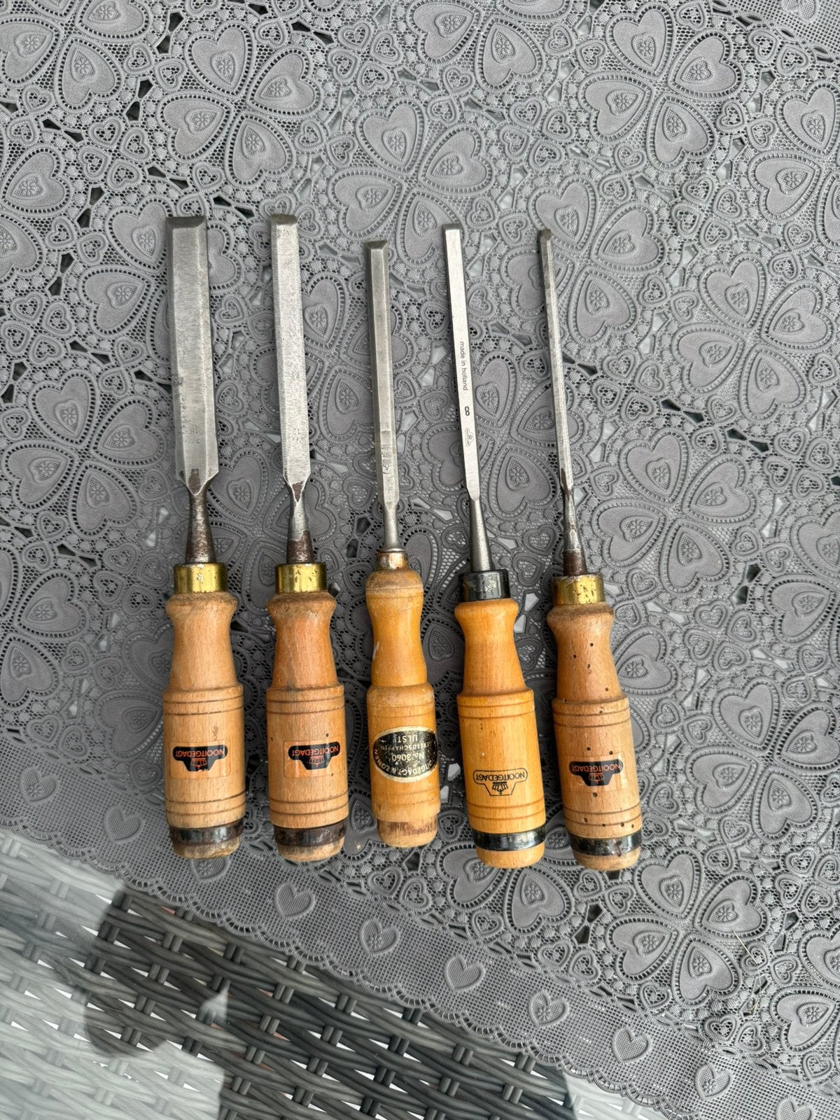 Nooitgedagt Beitels, Doe-het-zelf en Verbouw, Gereedschap | Handgereedschap, Ophalen of Verzenden, Nieuw