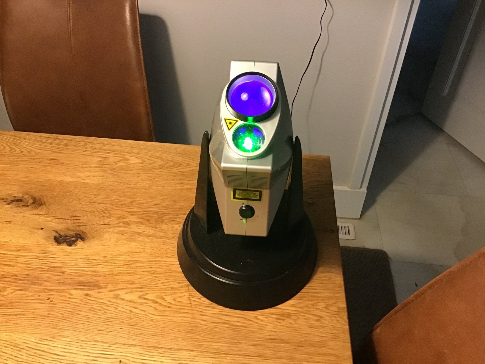 Laser projector, Muziek en Instrumenten, Licht en Laser, Verzenden, Zo goed als nieuw, Laser