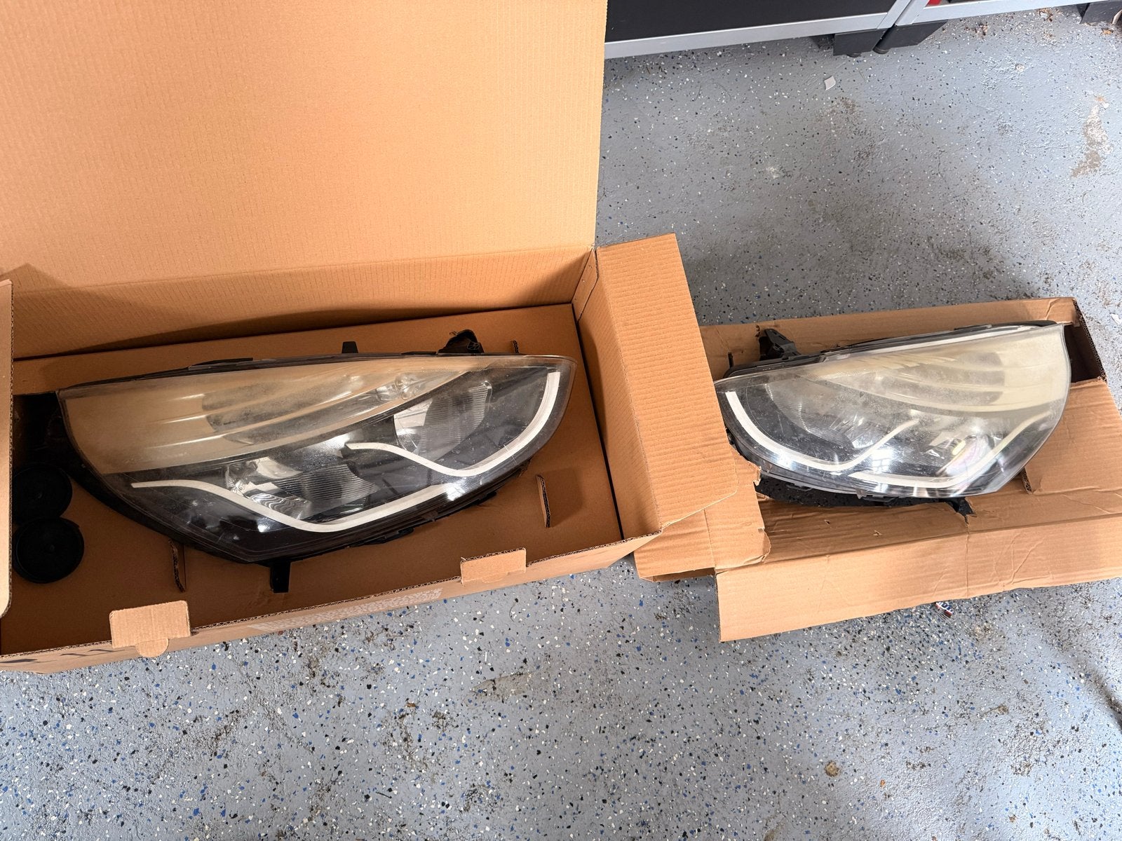 Koplampen Renault Clio 4 RS - Links en Rechts (Gebruikt), Auto-onderdelen, Ophalen of Verzenden, Gebruikt, Renault