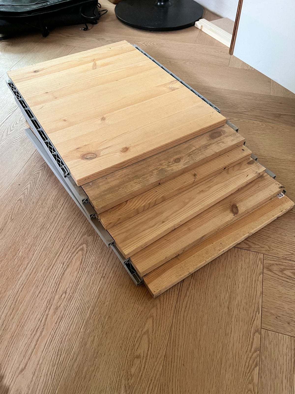 6 x IKEA IVAR Grenen Planken - 42x50 cm, Ophalen, Vloerdelen of -planken, Zo goed als nieuw, 10 m² of meer