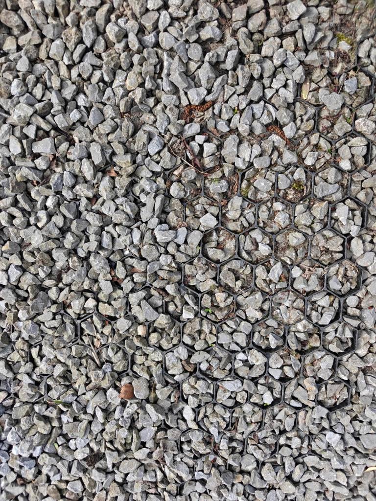 Grijs split/grind voor tuin of oprit gratis op te halen, Ophalen, Gebruikt, Grijs, Grind