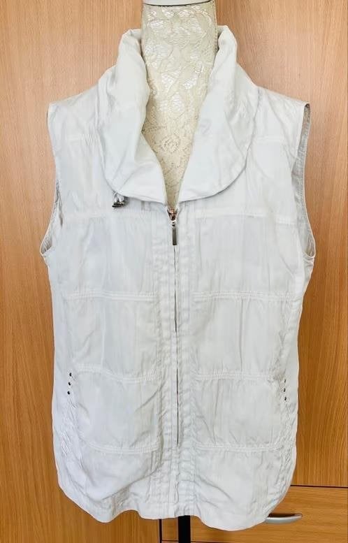 Erfo witte bodywarmer maat 42, Kleding | Dames, Ophalen of Verzenden, Zo goed als nieuw, Maat 42/44 (L), Wit